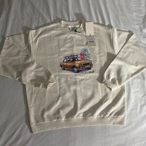 Drole De Monsieur "Départ au ski" sweatshirt (L)